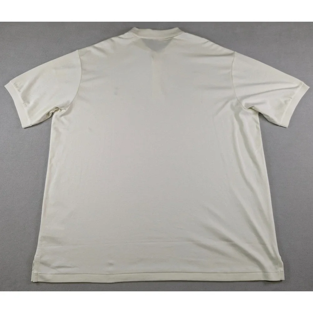 Polo Ralph Lauren Shirt Mens 3XLT 3XL Tall Cream New Cotton Work Preppy Pony